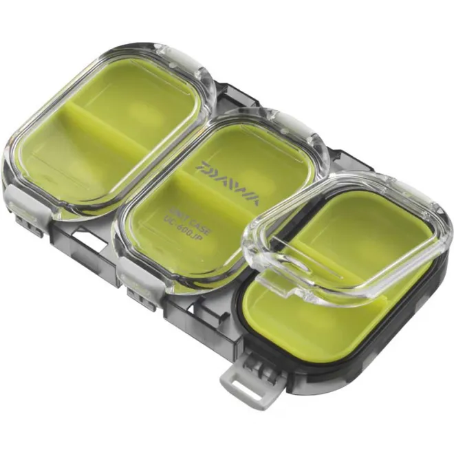 DAIWA Kleinteilebox Wasserdicht Mit Magnetfolie Flach 6 Fächer
