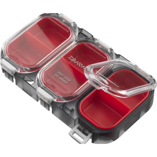 DAIWA Kleinteilebox Wasserdicht Mit Magnetfolie Tief 6 Fächer