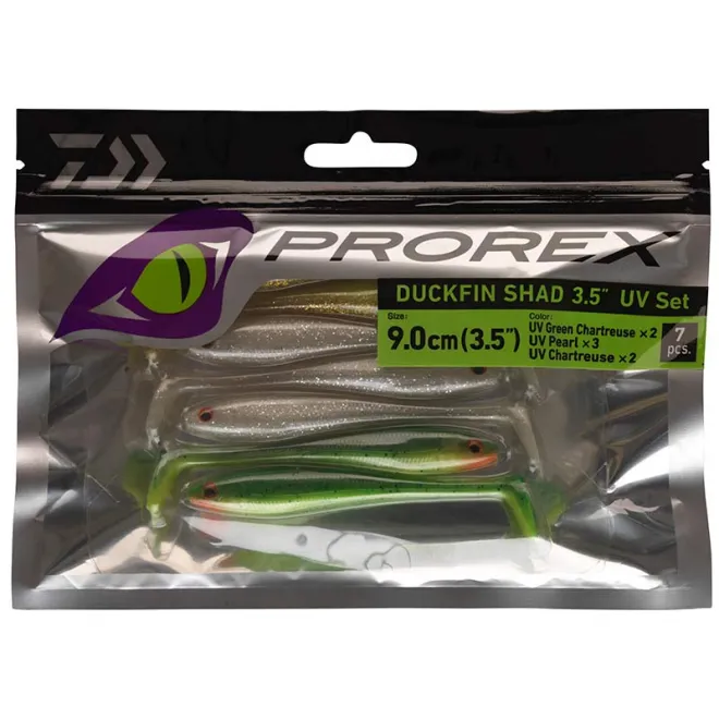 DAIWA Prorex Duckfin UV Mix Set 9,0 cm