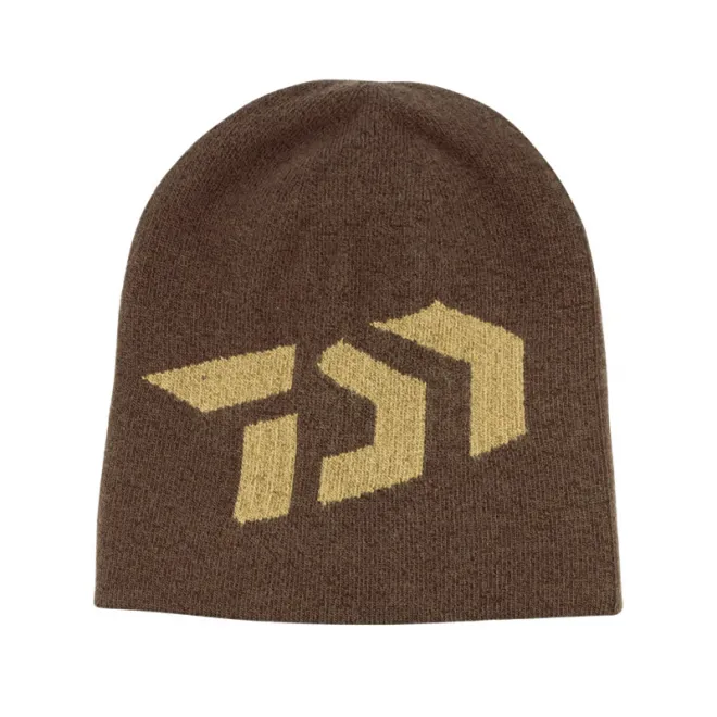 DAIWA D-VEC Big Logo Beanie Brown