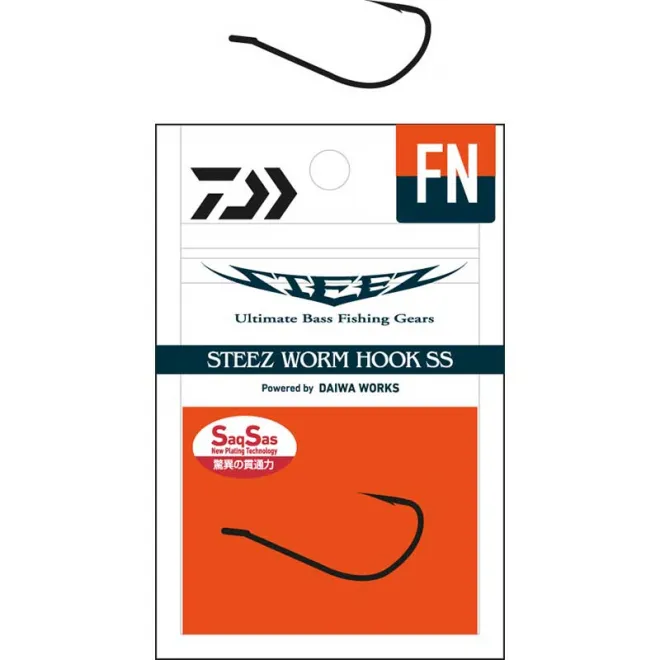 DAIWA Steez Worm Hook SS FN #1
