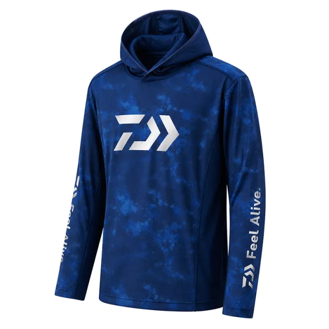 DAIWA Boat Shirt DE-3726E Ocean Haze Camo M