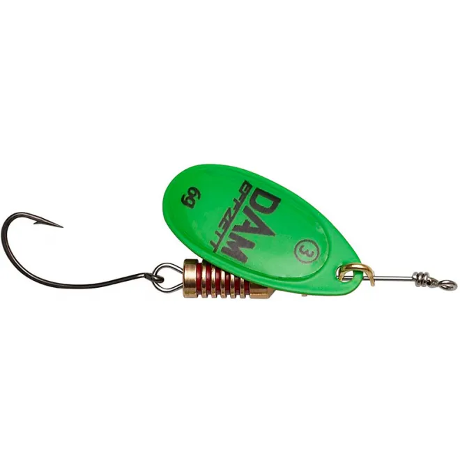 Effzett Spinner Singlehook 4 g Green