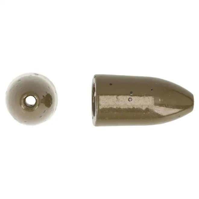 DEKA Tungsten Bullet Weight Worm Green Pumpkin 3/4 oz - 21,0 g