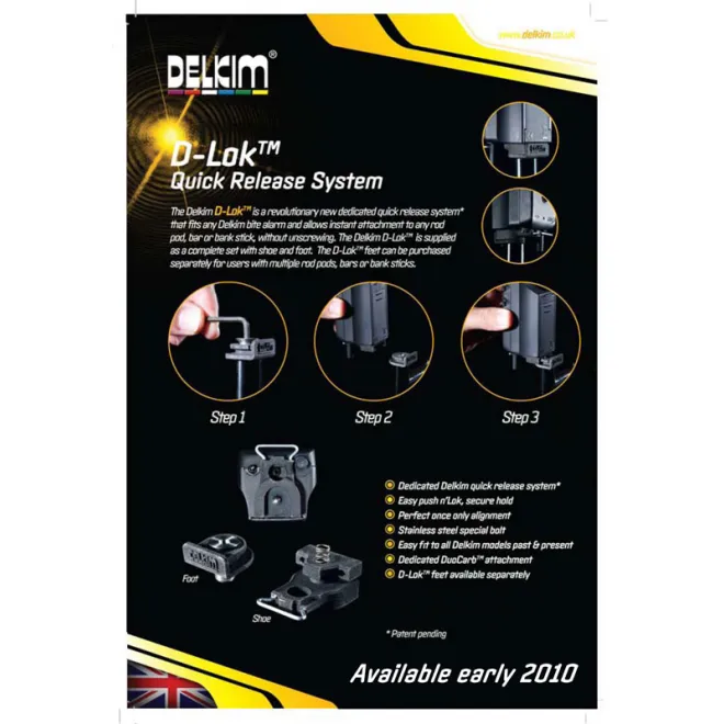 Delkim D-Lok - Quick Release System - Set
