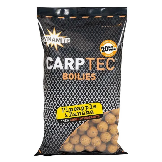 Dynamite Baits Carptec Boilies 1 kg Pineapple & Banana - 20 mm