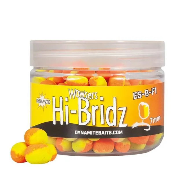 Dynamite Baits Wowsers Hi-Bridz ES-B-F1 Yellow & Orange 7 mm