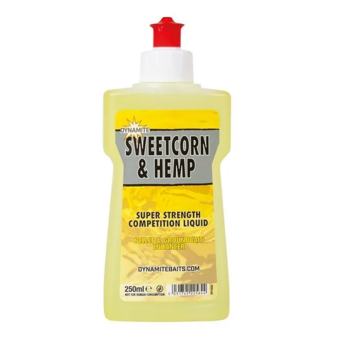 Dynamite Baits XL Liquid Sweetcorn & Hemp 250 ml