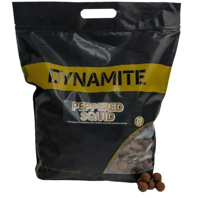 Dynamite Baits Peppered Squid Boilies 5 kg 20 mm
