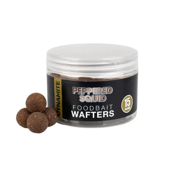 Dynamite Baits Peppered Squid Wafter 15 mm