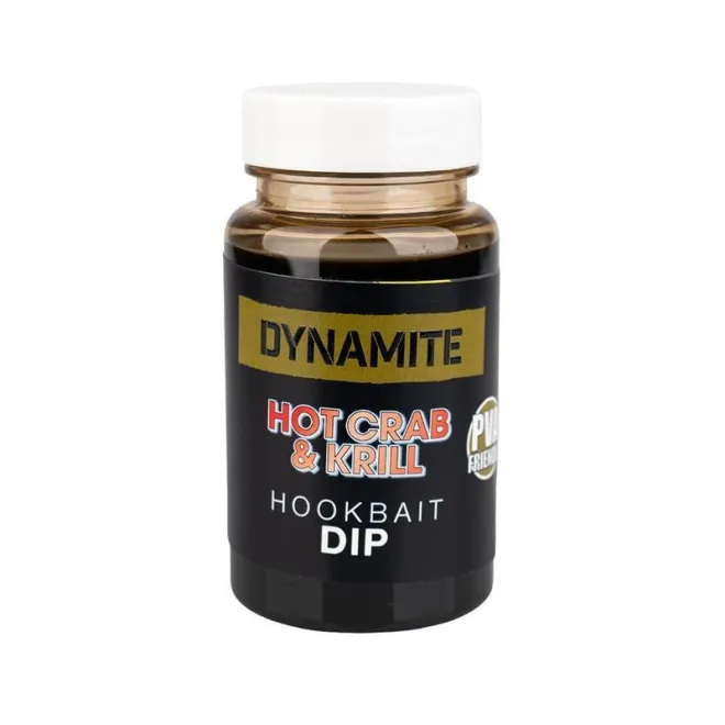 Dynamite Baits Hot Crab & Krill Dip 100 ml