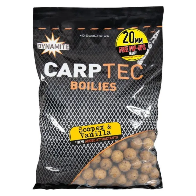 Dynamite Baits Carptec Boilies 1,8 kg Scopex & Vanilla - 20 mm