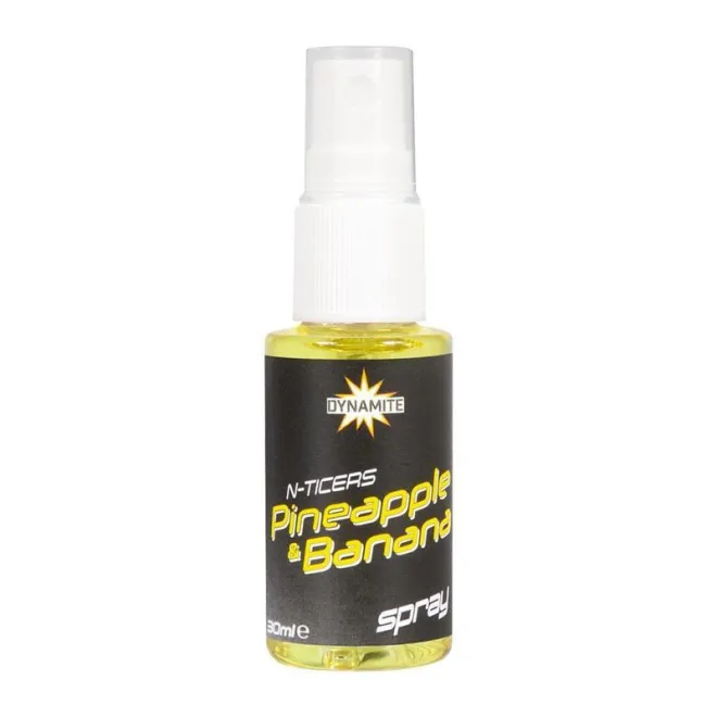 Dynamite Baits N-Ticers Pineapple & Banana Spray 30 ml
