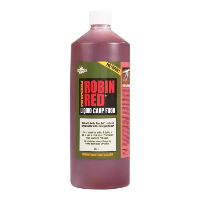 Dynamite Baits Liquid Carp Food 1 Liter Robin Red