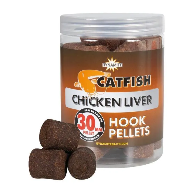 Dynamite Baits Catfish Chicken Liver Hook Pellets 30 mm