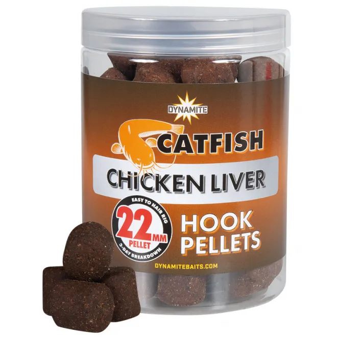 Dynamite Baits Catfish Chicken Liver Hook Pellets 22 mm