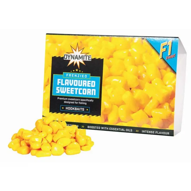 Dynamite Baits Frenzied Flavoured Sweetcorn F1 Sweet 200 g