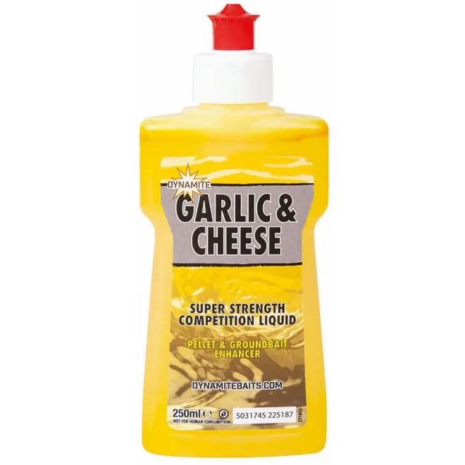 Dynamite Baits XL Liquid Garlic & Cheese 250 ml