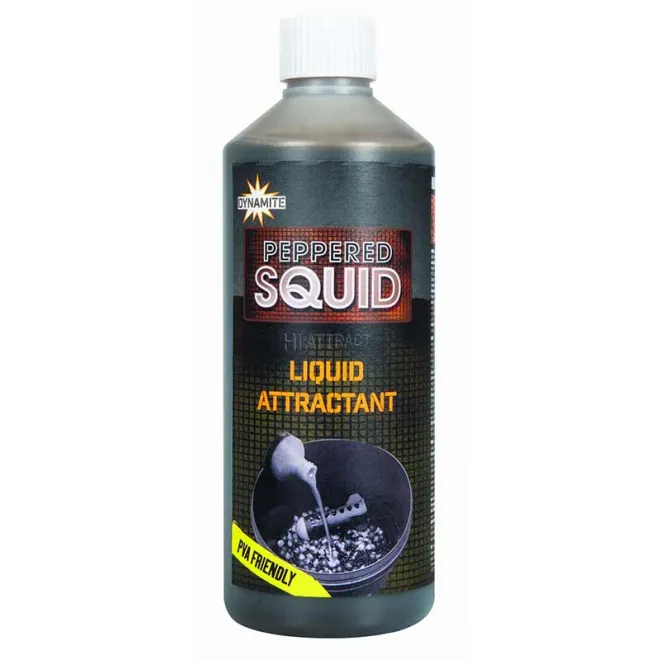 Dynamite Baits Peppered Squid Liquid 500ml
