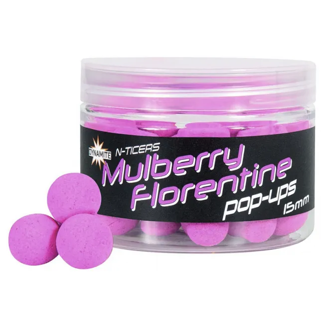 Dynamite Baits N-Ticers Pop Ups Mulberry Florentine 12 mm
