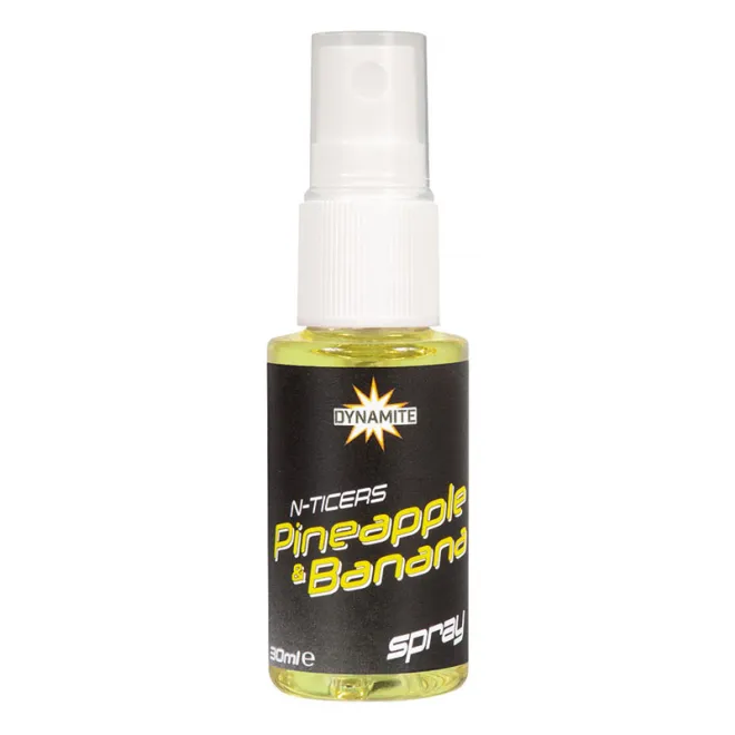 Dynamite Baits N-Ticers Pineapple & Banana Spray 30 ml