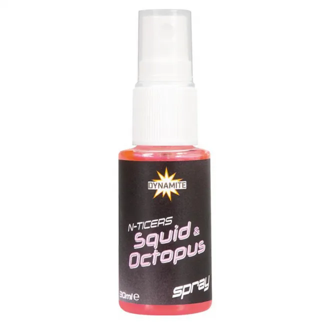 Dynamite Baits N-Ticers Squid & Octopus Spray 30 ml