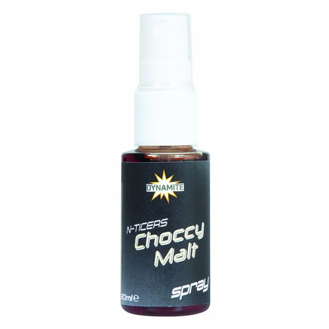 Dynamite Baits N-Ticers Choccy Malt Spray 30 ml