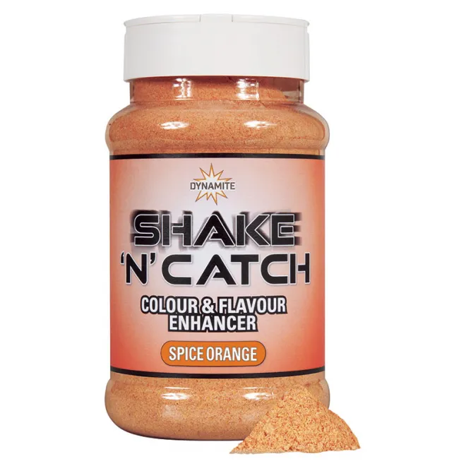 Dynamite Baits Shake n Catch Flavour Enhancer 260 g Spice Orange