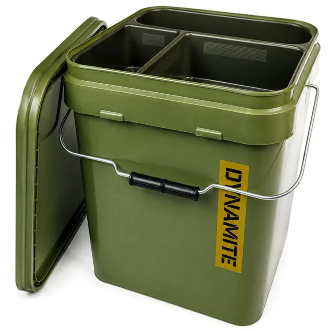 Dynamite Baits Square Carp Bucket 17 l