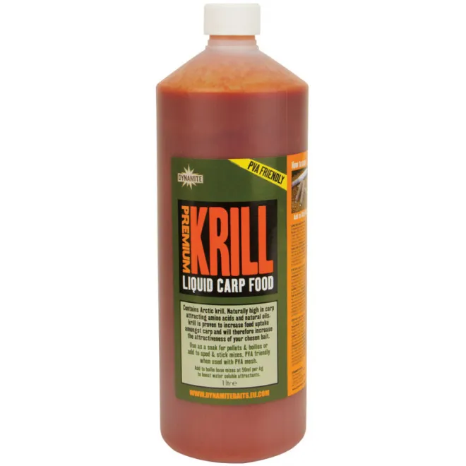 Dynamite Baits Liquid Carp Food 1 Liter Krill