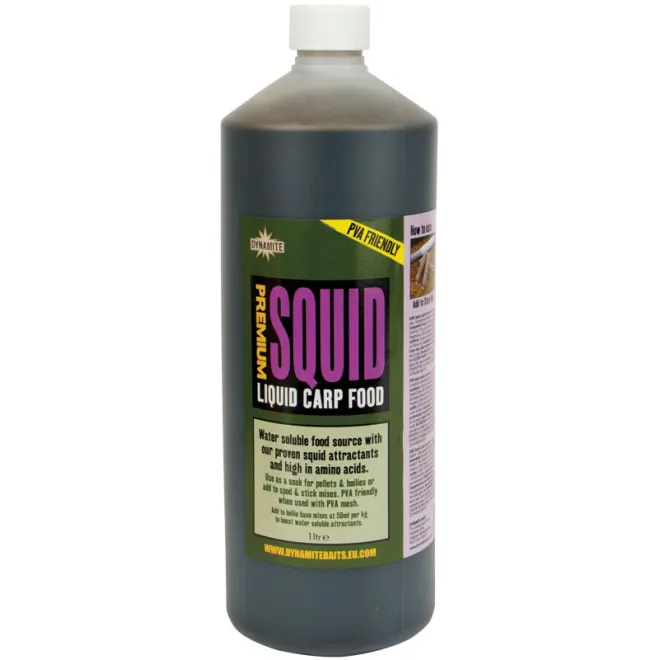 Dynamite Baits Liquid Carp Food 1 Liter Squid