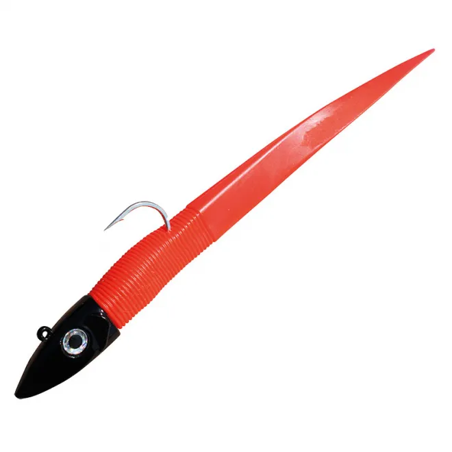 Dieter Eisele Draufgänger 27 cm Orange mit Twitcher 125 g Schwarz