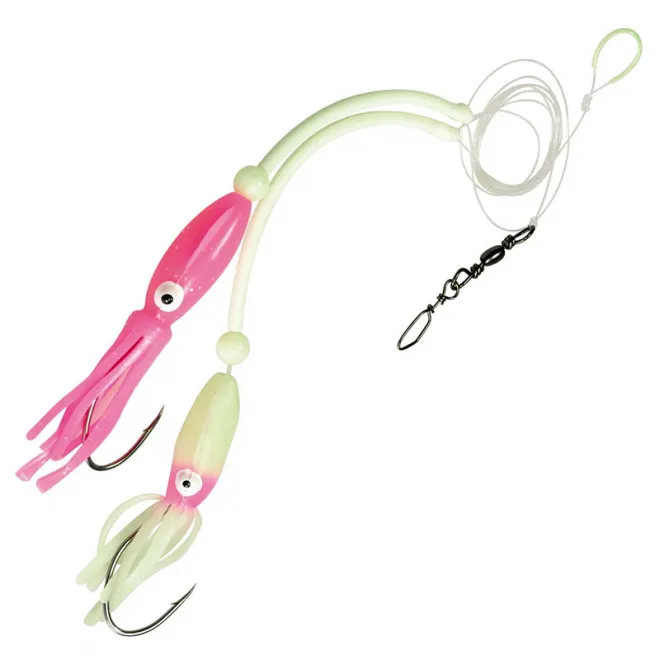 Dieter Eisele Zielfisch Schellfisch-System B2 Oktopuss 10 cm Haken 4/0