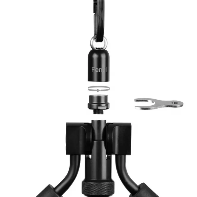 Fencl Predator Premium Pro Spinnkescher XXL Gummiert Schwimmend Carbongriff