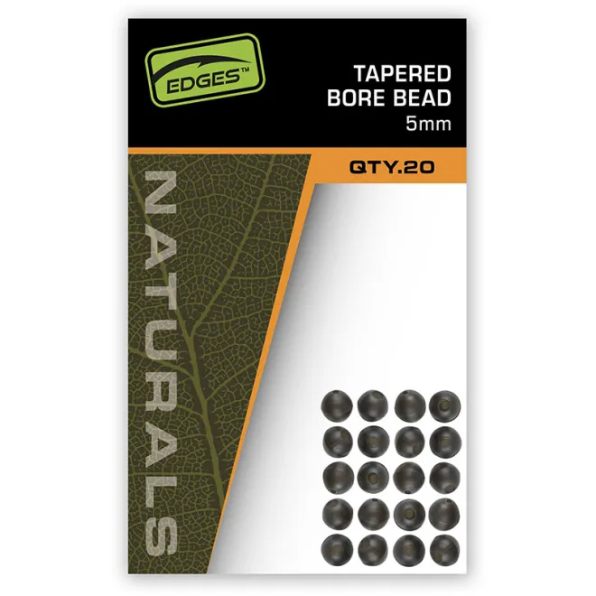 FOX Edges Naturals Tapered Bore Bead 5mm 20 Stück