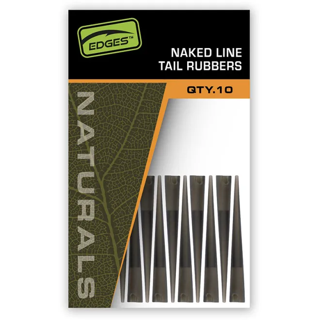 FOX Edges Naturals Naked Line Tail Rubbers 10 Stück