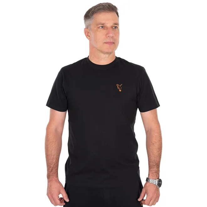 FOX Classic T-Black/Orange M