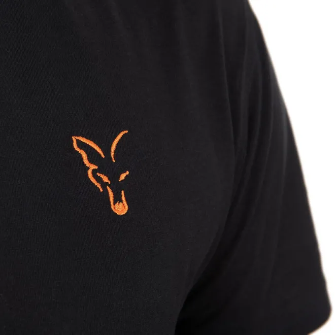 FOX Classic T-Black/Orange M