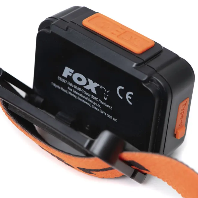 FOX Halo Multi Colour 500C Headtorch