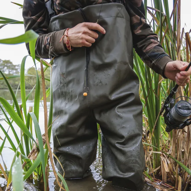 FOX Khaki HD XL Waders - Größe: 43