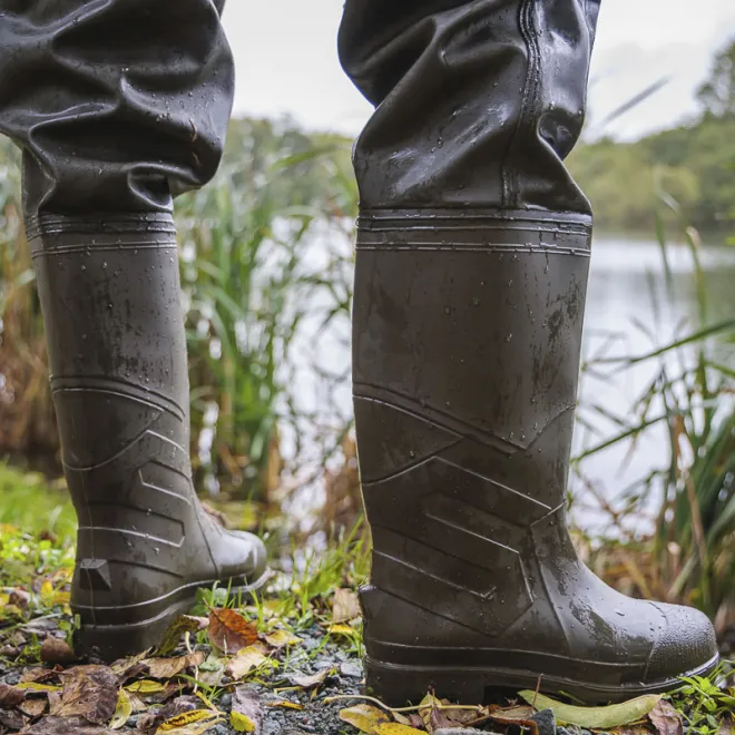 FOX Khaki HD XL Waders - Größe: 43