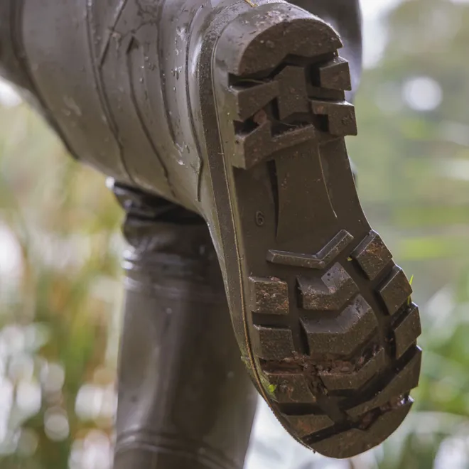 FOX Khaki HD XL Waders - Größe: 43