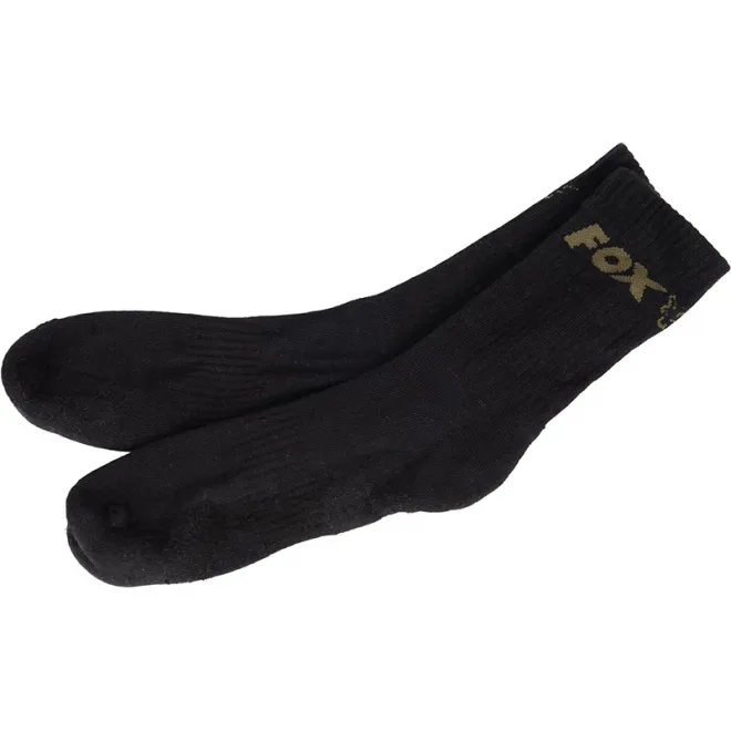 FOX Black Socks 3-Pack 40-43