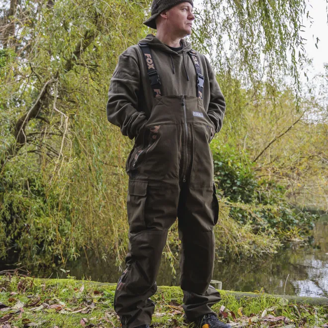 FOX RS25K Khaki Salopettes M