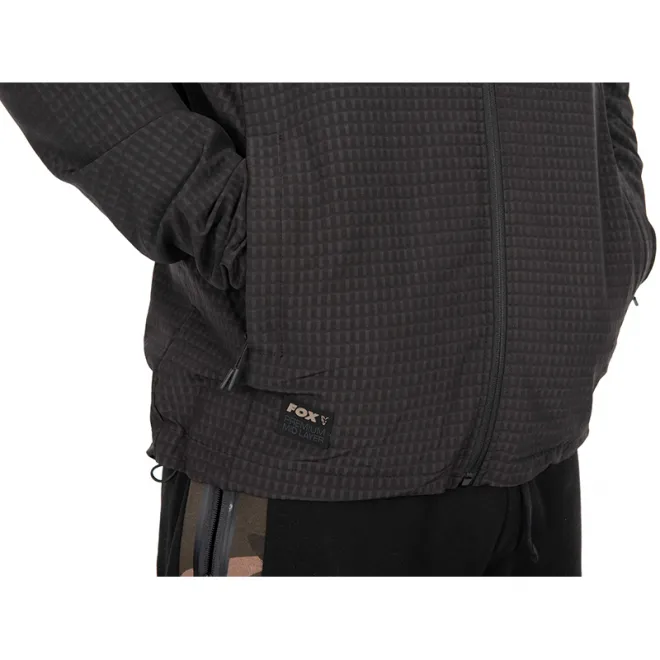 FOX Black Premium Mid Layer Jacket M