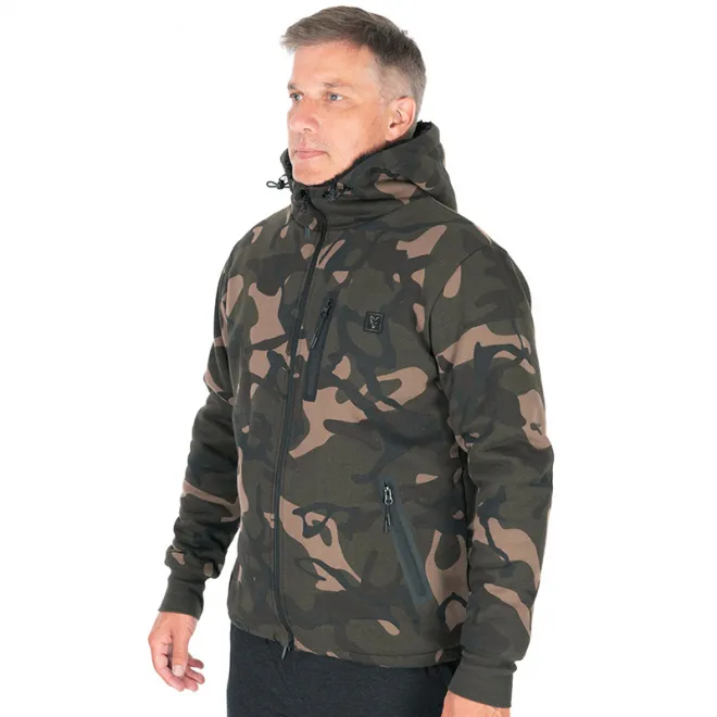 FOX Camo Full Zip Prem Sherpa 310 Hoodie M