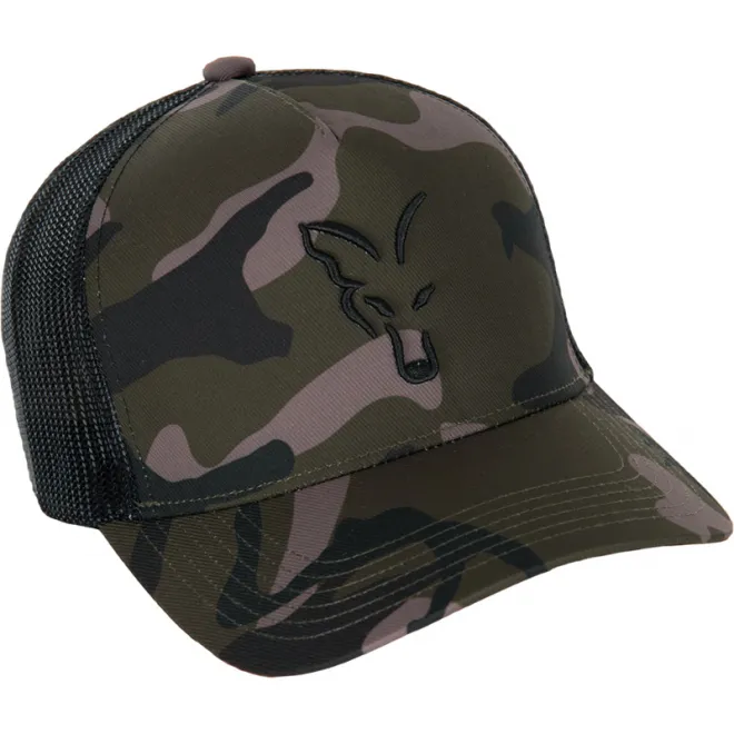 FOX Black/Camo Trucker Cap