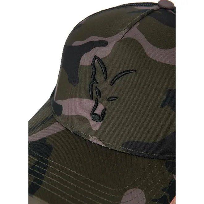 FOX Black/Camo Trucker Cap