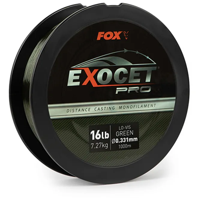 FOX Exocet Pro Low Vis Green 1000 m 0,331mm 16lb 7,27kg