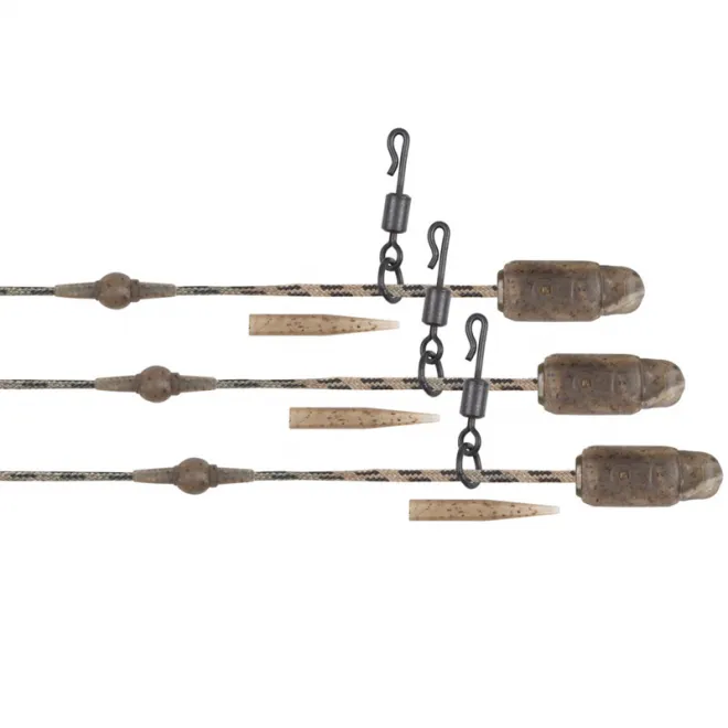 FOX Edges Camo Heli-Clip Rigs 40 lb Submerge 3 Stück